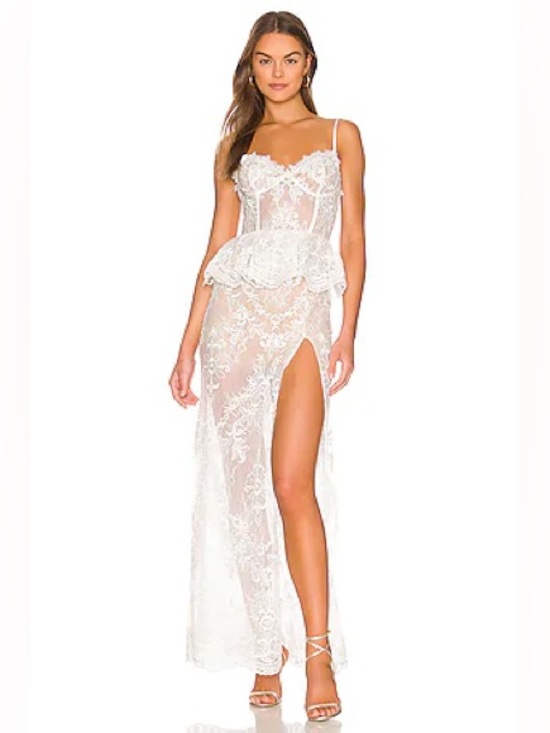 V. Chapman Dresses & Skirts - V Chapman Ophelia White Gown